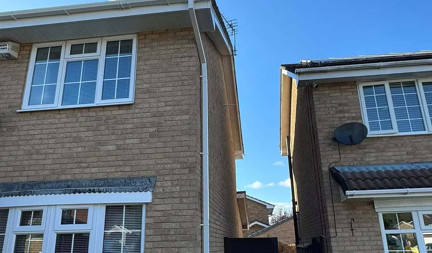 New guttering